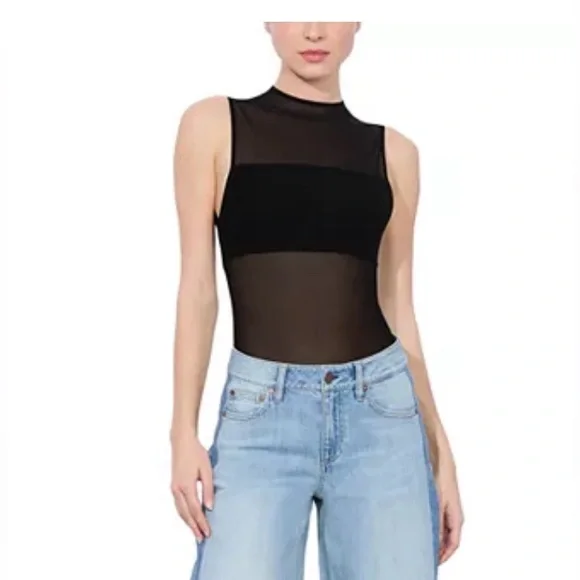 Alice + Olivia Black Bodysuit - Picture 2 of 8